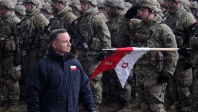 Prezydent na powitaniu wojsk NATO: To historyczny moment, na który czekały pokolenia Polaków 