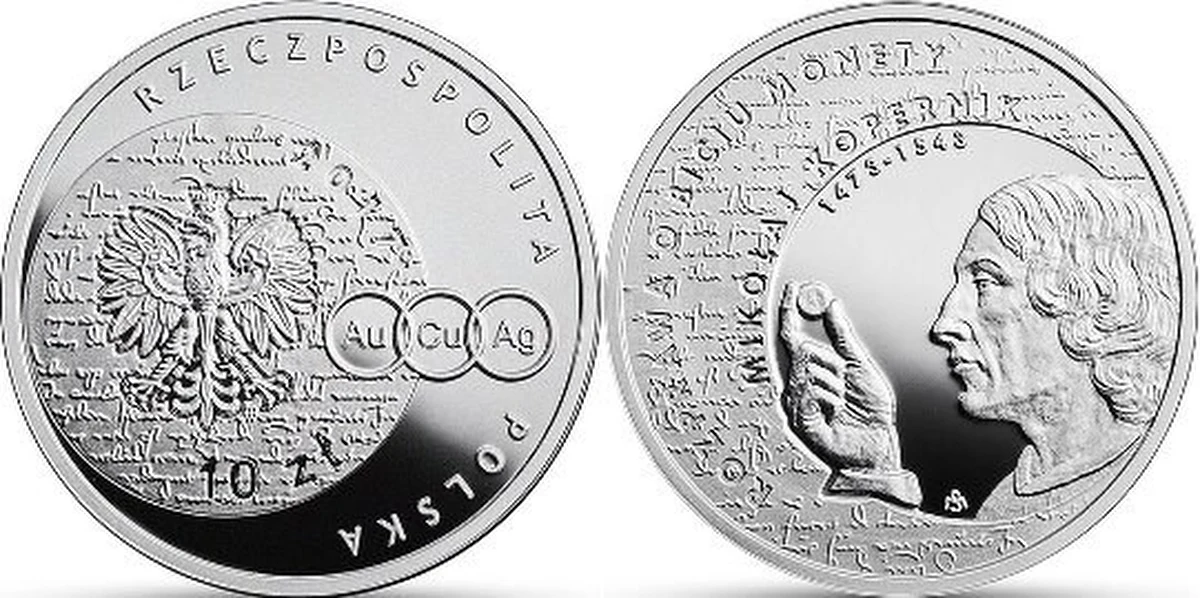 Za nieco ponad tydzień Narodowy Bank Polski wprowadzi do obiegu nową monetę kolekcjonerską. Jej bohaterem będzie Mikołaj Kopernik. Co ciekawe, moneta znajdzie się nie w serii "Wielcy polscy astronomowie" albo odkrywcy, ale "Wielcy polscy ekonomiści".