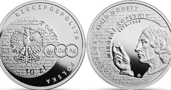 Za nieco ponad tydzień Narodowy Bank Polski wprowadzi do obiegu nową monetę kolekcjonerską. Jej bohaterem będzie Mikołaj Kopernik. Co ciekawe, moneta znajdzie się nie w serii "Wielcy polscy astronomowie" albo odkrywcy, ale "Wielcy polscy ekonomiści".