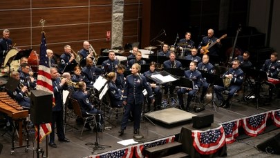 Amerykańska orkiestra wojskowa zagrała pod Tatrami 