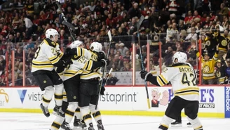 NHL: Boston Bruins wygrali 2. dogrywkę w Ottawie