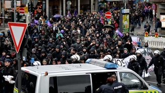 Zjazd AfD w Kolonii. Starcia demonstrantów z policją