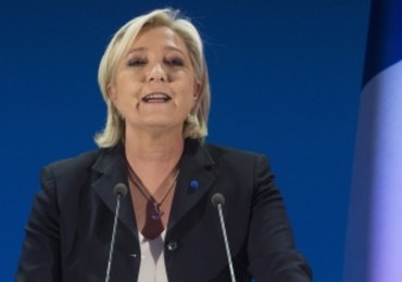 Marine Le Pen ostro zaatakowała Macrona podczas wiecu wyborczego