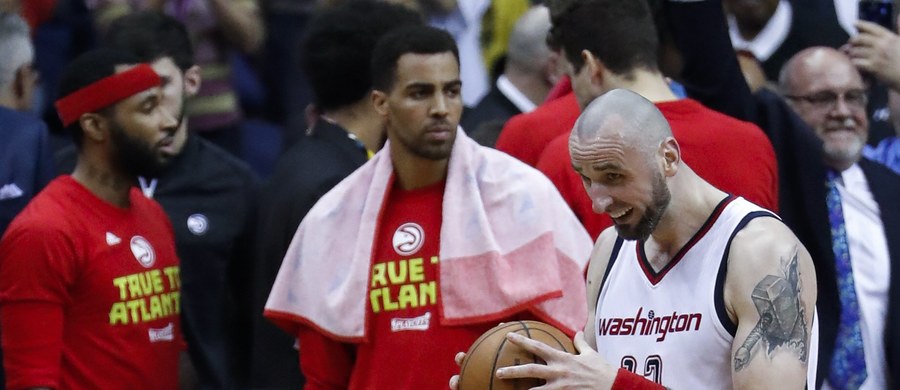 Marcin Gortat zdobył pięć punktów, a jego Washington Wizards wygrali u siebie z Atlanta Hawks 103:99 w piątym meczu pierwszej rundy fazy play off koszykarskiej ligi NBA. W rywalizacji do czterech zwycięstw "Czarodzieje" objęli prowadzenie 3-2.