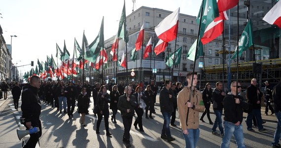 Kilkaset członkiń i członków ONR przeszło w sobotę ulicami Warszawy w marszu z okazji rocznicy utworzenia tego ugrupowania. Próbę blokady zorganizowali Obywatele RP.