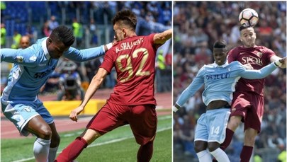 Derby Rzymu: Szczęsny puścił trzy bramki, Roma uległa Lazio