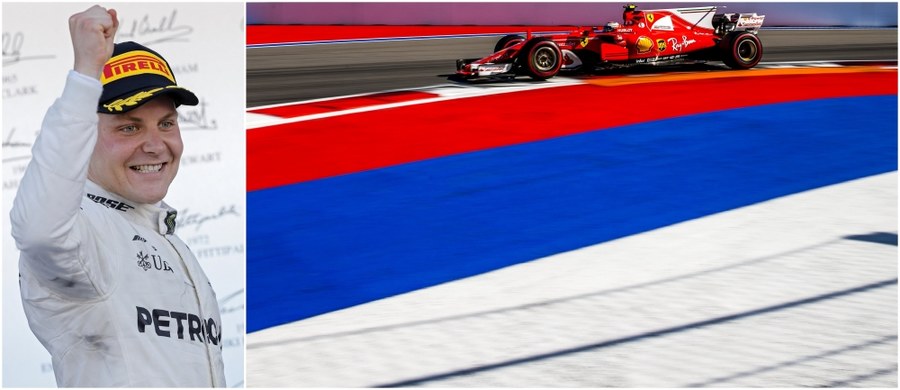 Fin Valtteri Bottas z teamu Mercedes GP wygrał - po pasjonującej końcówce - wyścig Formuły 1 o Grand Prix Rosji, czwartą rundę mistrzostw świata w sezonie 2017. To jego pierwsze w karierze zwycięstwo w F1. Drugie miejsce zajął na torze w Soczi Niemiec Sebastian Vettel z Ferrari, a trzecie jego kolega z teamu, Fin Kimi Raikkonen.