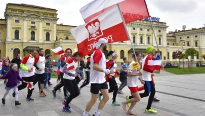 Dzień Flagi z RMF FM: Biało-czerwona sztafeta w Krakowie