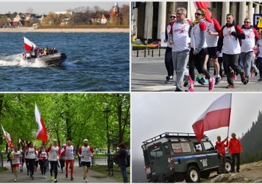 Polska flaga z Helu trafiła na Giewont! Wielki sukces akcji RMF FM z okazji Dnia Flagi!