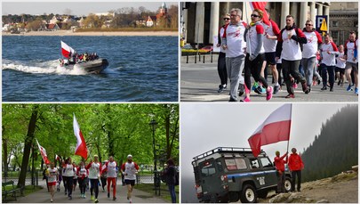 Polska flaga z Helu trafiła na Giewont! Wielki sukces akcji RMF FM z okazji Dnia Flagi!