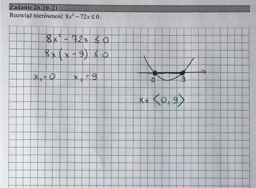 Matematyka poziom podstawowy – matura 2017  