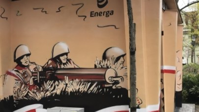 Sopot: Spór o mural, który upamiętnia obrońców Westerplatte