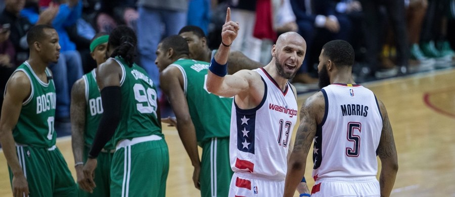 Marcin Gortat zdobył sześć punktów, a jego Washington Wizards we własnej hali pokonali Boston Celtics 121:102 w czwartym meczu drugiej rundy fazy play off koszykarskiej ligi NBA. W rywalizacji do czterech zwycięstw jest remis 2-2.