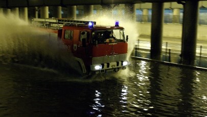 Białystok po ulewie: "Wiele ulic, skrzyżowań zmieniło się w potoki wody"