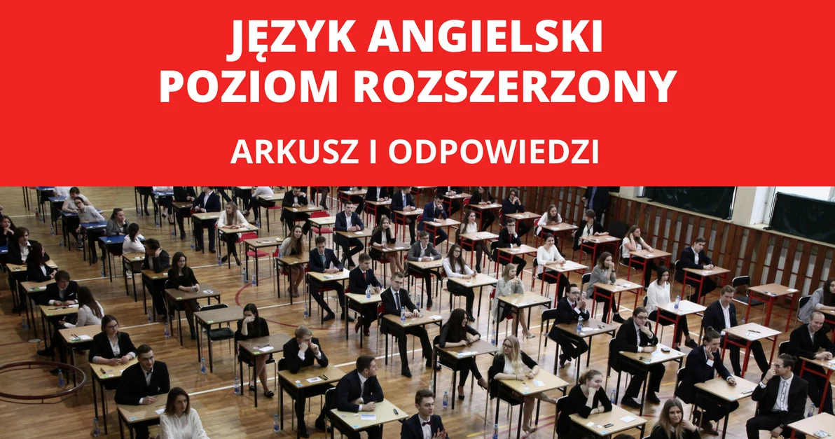 Maturzyści zmierzyli się z egzaminem z języka angielskiego na poziomie rozszerzonym