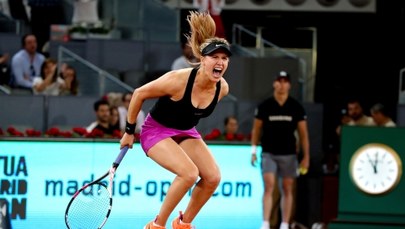 Turniej WTA w Madrycie: Bouchard wygrała trzygodzinny mecz z Szarapową