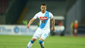 SSC Napoli - AS Roma. Arkadiusz Milik w kadrze meczowej