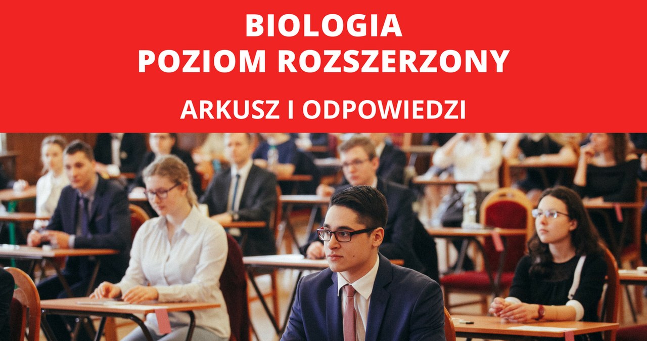 Matura 2017: Biologia - poziom rozszerzony. Arkusz i odpowiedzi