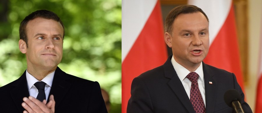 Prezydent Andrzej Duda i prezydent elekt Francji Emmanuel Macron podczas piątkowej rozmowy telefonicznej umówili się wstępnie na pierwsze spotkanie na marginesie najbliższego szczytu NATO- powiedział PAP szef gabinetu prezydenta Krzysztof Szczerski. Szczyt NATO odbędzie się 25 maja w Brukseli.