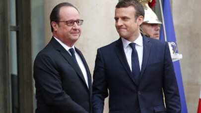 Emmanuel Macron obejmuje władzę w Pałacu Elizejskim 