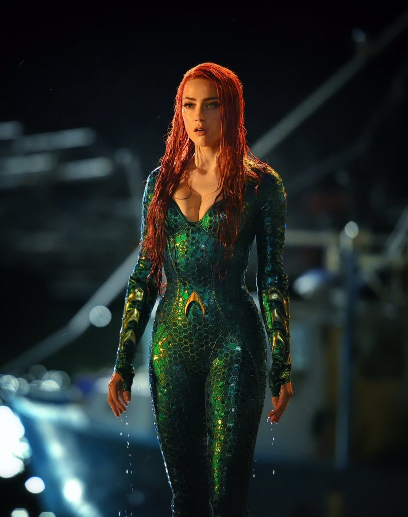 Pojawił się pierwszy fotos z filmu "Aquaman" przedstawiający amber Heard w roli Mery.
