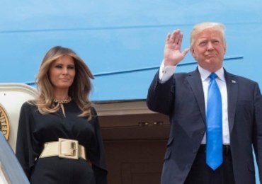 Melania Trump bez chusty na głowie w czasie wizyty w Arabii Saudyjskiej