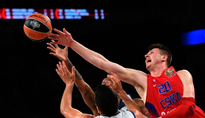 Koszykarze CSKA Moskwa na trzecim miejscu w Eurolidze