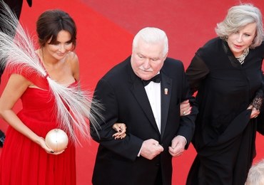 Cannes oddało hołd Wajdzie. Na czerwonym dywanie pojawił się Wałęsa