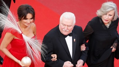 Cannes oddało hołd Wajdzie. Na czerwonym dywanie pojawił się Wałęsa