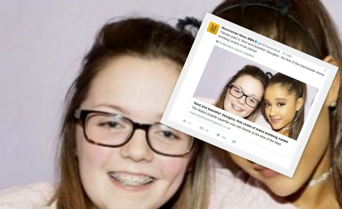 18-letnia Georgina Bethany Callander to pierwsza zidentyfikowana ofiara zamachu w Manchesterze. Nastolatka zginęła, gdy zamachowiec samobójca zdetonował ładunek wybuchowy po koncercie Ariany Grande w hali koncertowej Manchester Arena. Georgina była wielką fanką amerykańskiej wokalistki. Na koncercie była razem z przyjaciółmi.