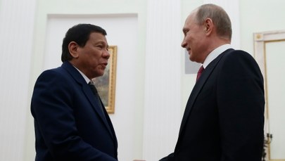 Duterte poprosił Putina o nowoczesną broń na islamistów. Na południu Filipin stan wojenny
