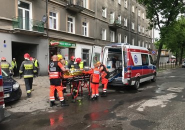 W Lublinie zawaliła się część kamienicy. Spod gruzów wydobyto jedną osobę