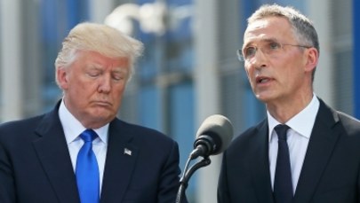 Szef NATO tłumaczy się za Donalda Trumpa