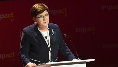 Szydło na kongresie "Impact 2017" w Krakowie: Marzeniem mojego rządu jest Polska innowacyjna