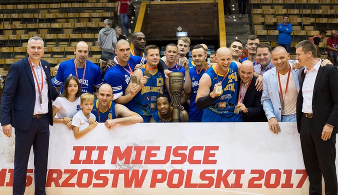Koszykarze BM Slam Stali Ostrów Wlkp. zdobyli brązowy medal