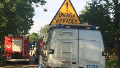 Dolny Śląsk: 9 osób rannych po czołowym zderzeniu dwóch osobówek