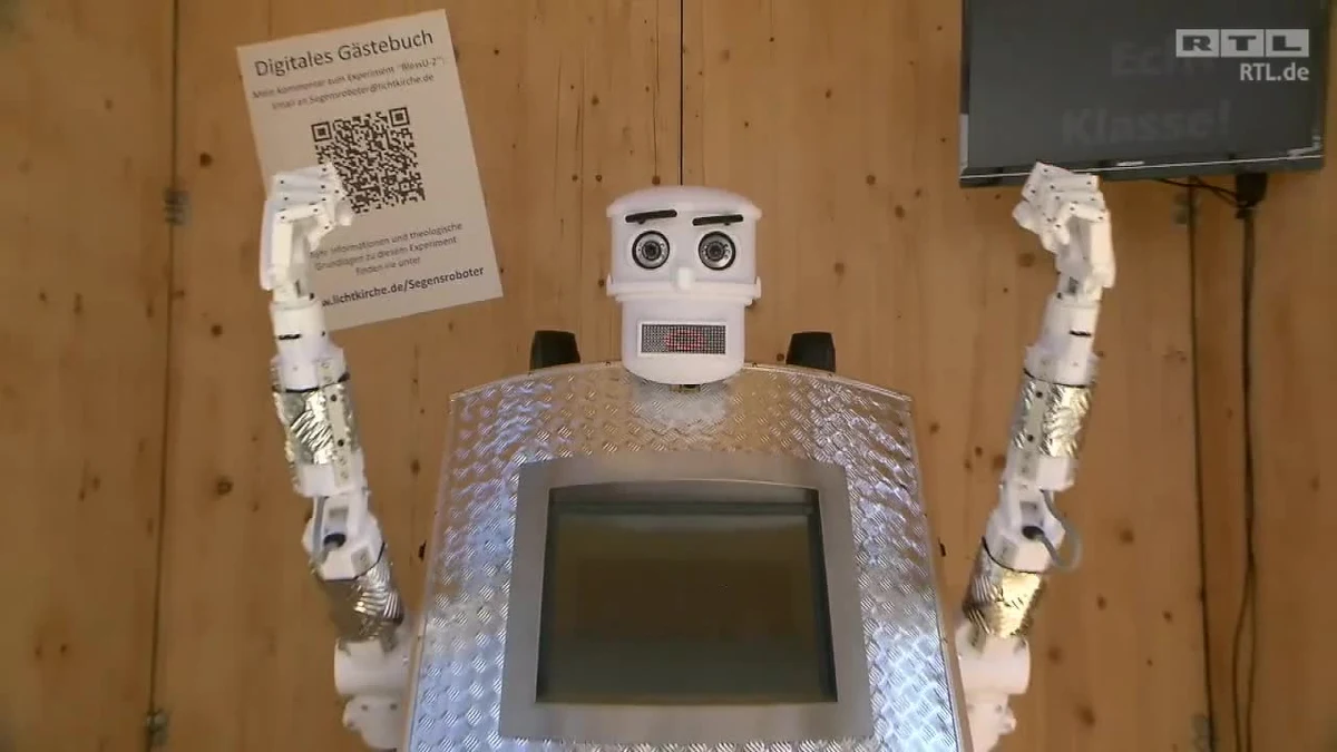 Kościół protestancki obchodzi 500-lecie reformacji. Z tej okazji niemieccy wierni skonstruowali błogosławiącego robota. Błogosławieństwo może otrzymać każdy. Wcześniej należy wybrać język, a po wszystkim robot drukuje błogosławieństwo na pamiątkę. 
