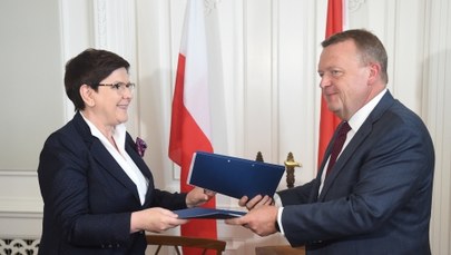 Szydło podpisała memorandum ws. gazociągu Baltic Pipe