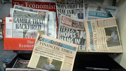 Brytyjskie media po wyborach spekulują na temat przyszłości Theresy May