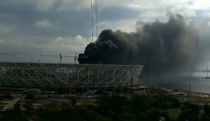 MŚ 2018. Pożar Wołgograd Areny