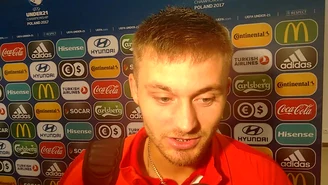 Karol Linetty po meczu ze Słowacją na MME U21 (wideo)
