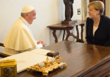 Merkel na audiencji u papieża Franciszka. Rozmawiali m.in. o kryzysie migracyjnym