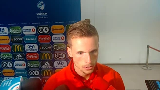 Tomasz Kędziora po meczu ze Słowacją (1-2) na MME (wideo)