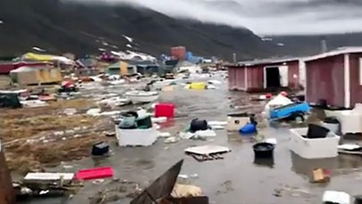 Trzęsienie ziemi i tsunami na Grenlandii. 4 osoby są zaginione, z kolejnymi 23 nie ma kontaktu