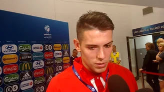 Mariusz Stępiński po meczu ze Szwecją (2-2) - wideo