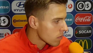 Jan Bednarek po meczu ze Szwecją (2-2). Wideo
