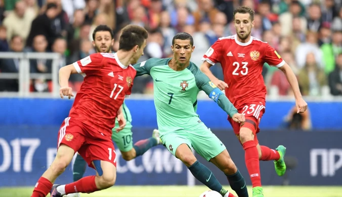 Rosja - Portugalia 0-1 w Pucharze Konfederacji