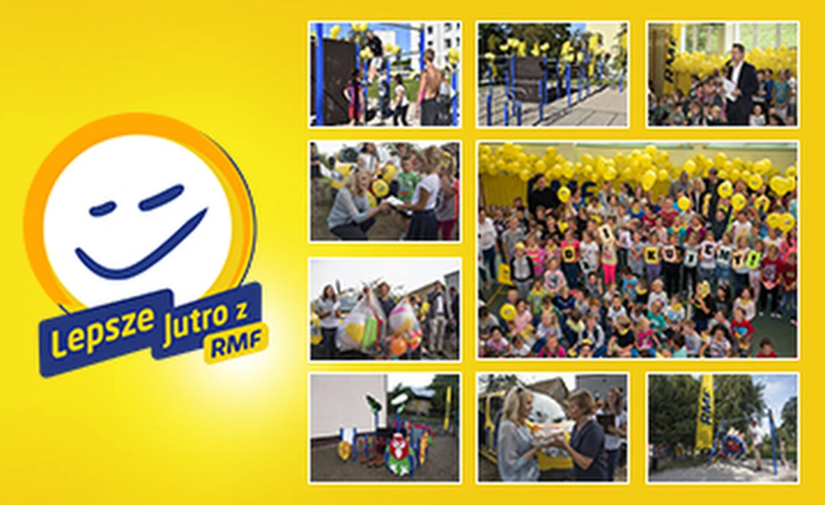 Pięć miejscowości i pięć w pełni wyposażonych supernowoczesnych pracowni szkolnych. Ruszamy z kolejną edycją akcji charytatywnej Lepsze Jutro z RMF FM. Nasz projekt ma nieść pomoc i wsparcie tym, którzy tego potrzebują. W tym roku Lepsze Jutro odmieni się dla setek młodych ludzi; da im nadzieję na lepszy start i rozwój w przyszłości. Słuchajcie Faktów RMF FM, sprawdźcie , gdzie z pomocą zawita żółto-niebieski konwój!