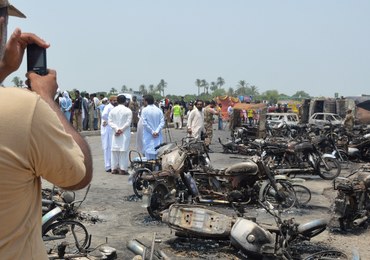 Eksplozja cysterny w Pakistanie. Jest wielu zabitych 