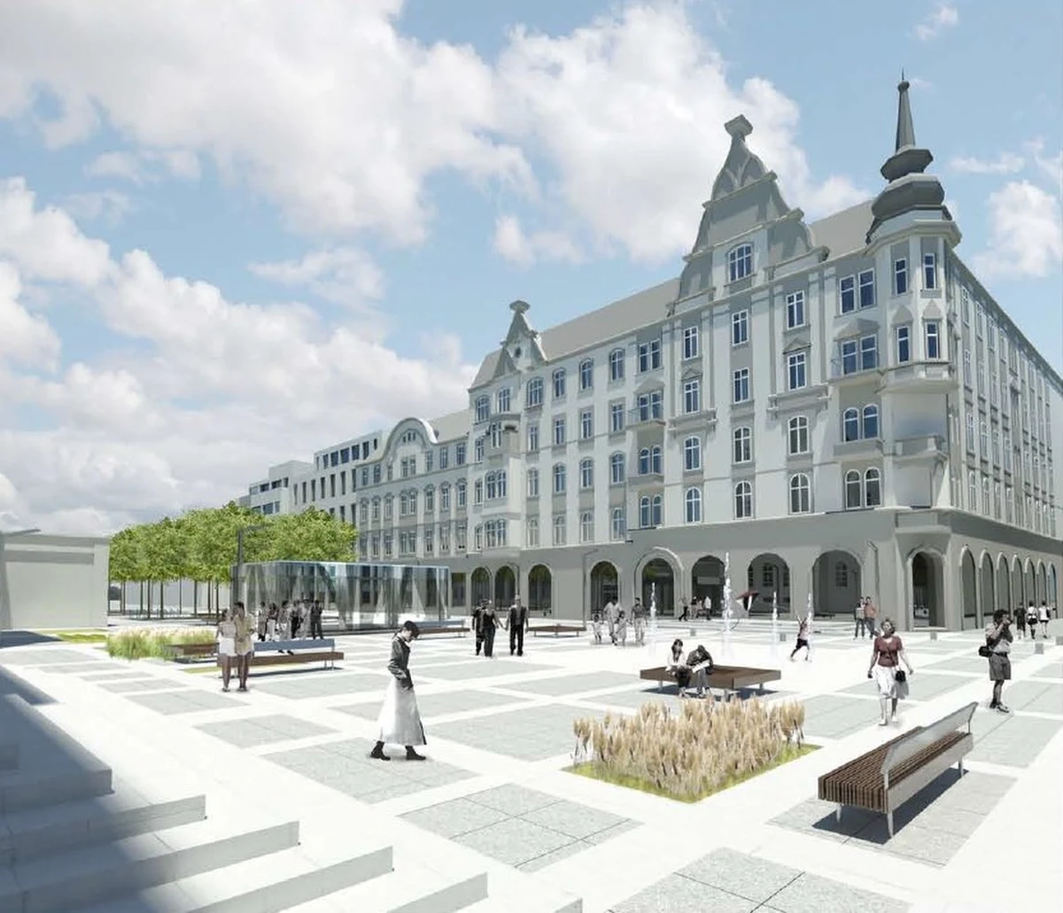 Ulica Dworcowa w Śródmieściu Katowic przejdzie metamorfozę. Trwa już remont zabytkowego budynku starego dworca. Ogłoszono także przetarg na przebudowę ulicy. Z Dworcowej zniknie ruch samochodowy. Powstanie tam deptak. 